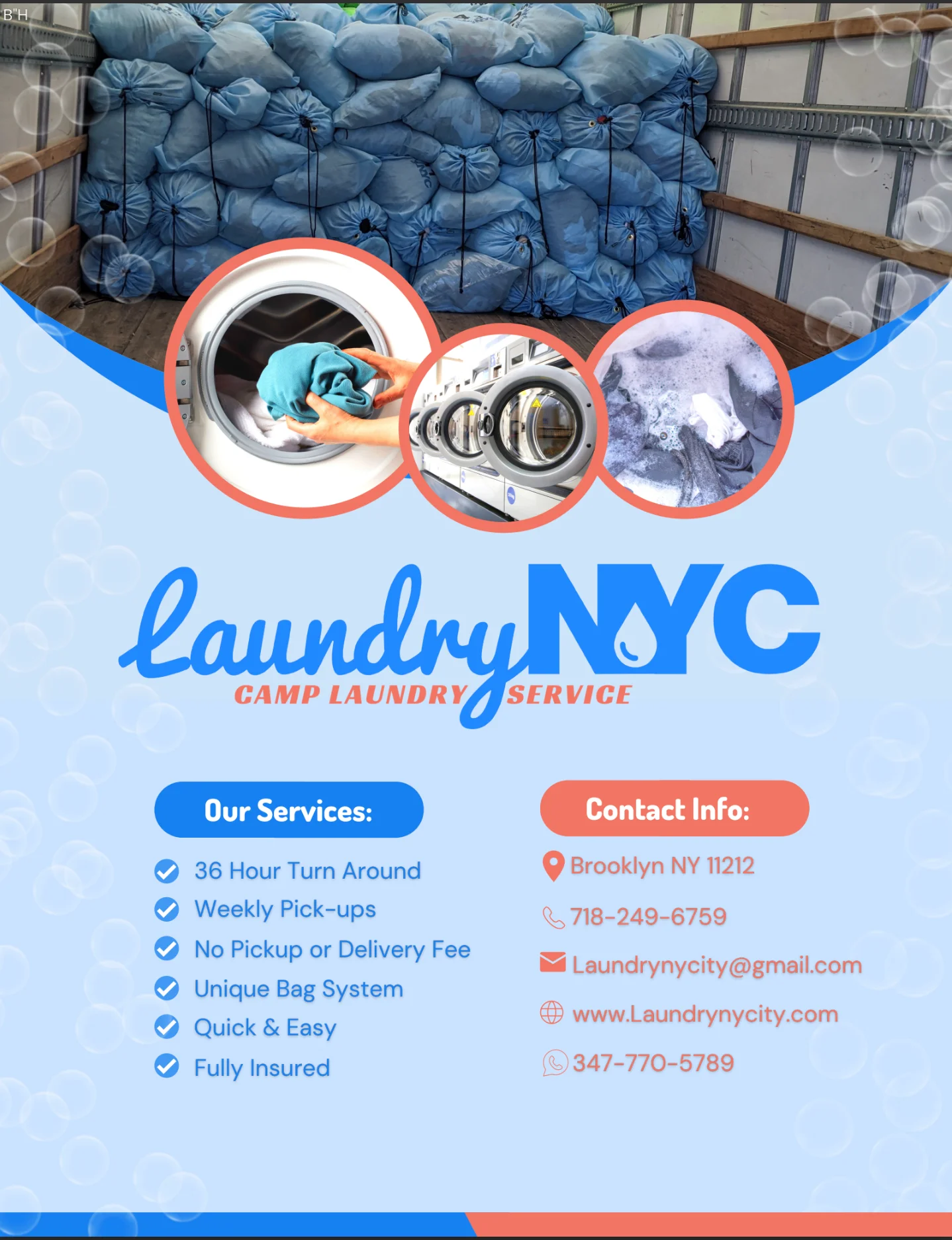 Camp Laundry Service